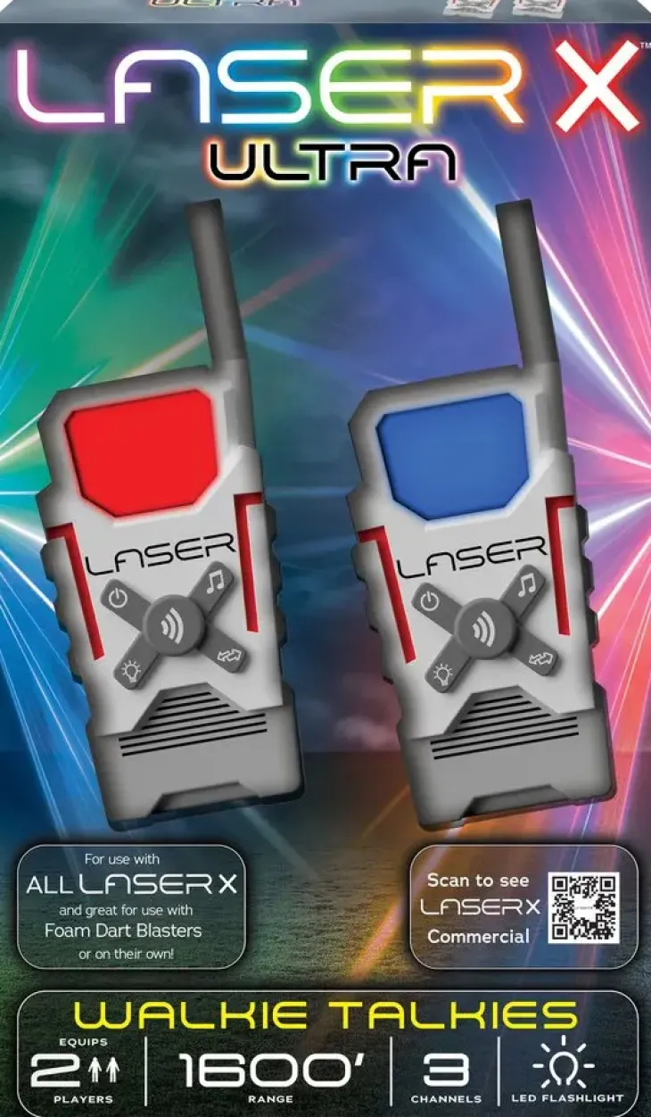 Laser x -radiopuhelimet 2 kpl