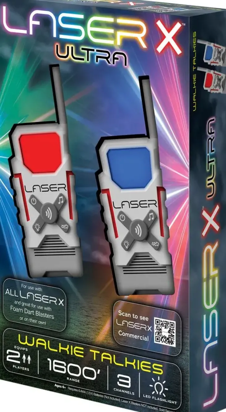 Laser x -radiopuhelimet 2 kpl