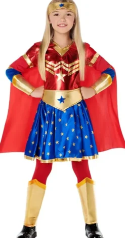 Lasten asu superheroine star (10-12 v)