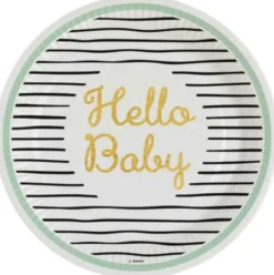 Lautaset hello baby 8kpl