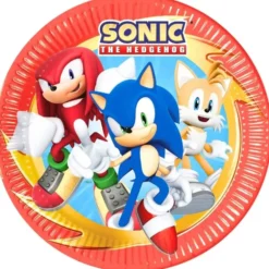 Lautaset sonic 8kpl