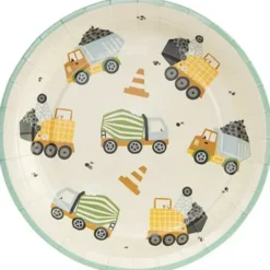 Lautaset työkone 18cm 6kpl