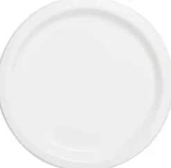 Lautaset valkoinen 8kpl