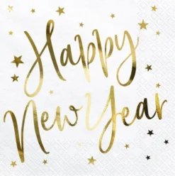 Lautasliinat happy new year 20kpl