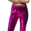 Leggingsit metallinhohto pinkki m
