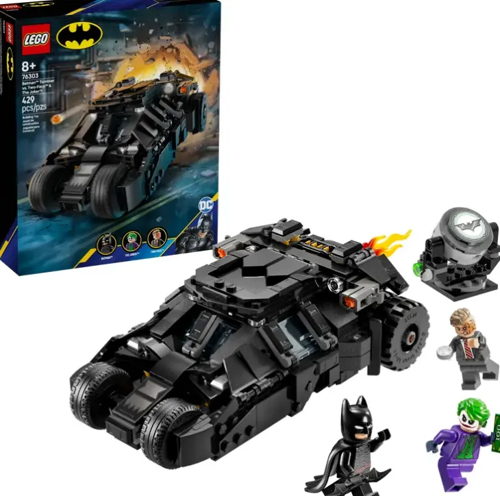 LEGO76303 batman™ tumbler vastaan two-fa
