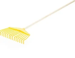Lehtiharava keltainen 80 cm