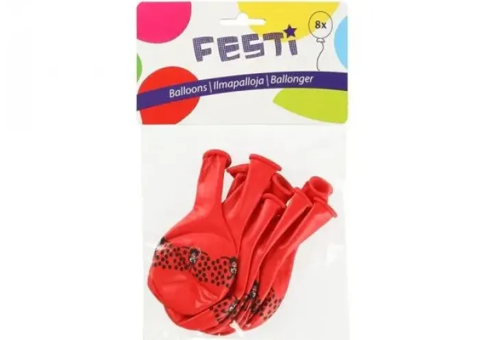 Leppäkerttupallo 8kpl/pss