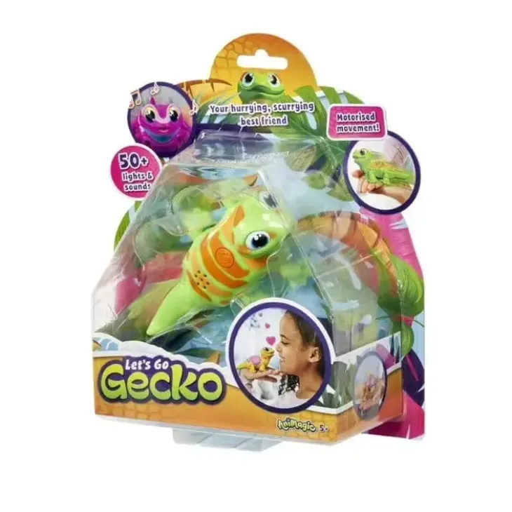Let's go gecko vihreä