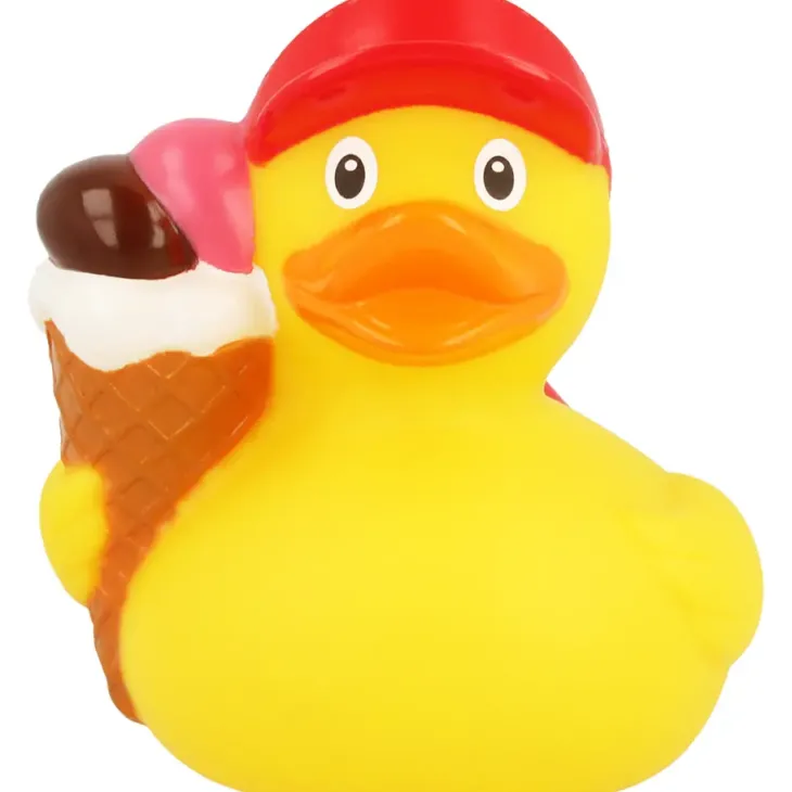 Lilalu jäätelö kumiankka