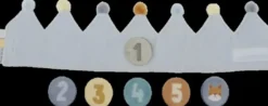 Little dutch syntymäpäiväkruunu sininen