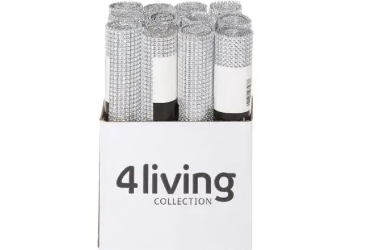 4living kaitaliina rulla diamond 24x150