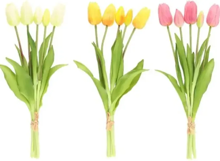 4living tulppaanikimppu keltainen