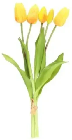 4living tulppaanikimppu keltainen