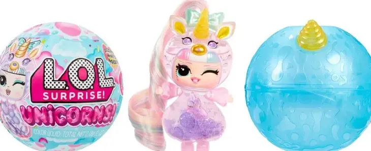 Lol surprise unicorns! yksisarvisnukke