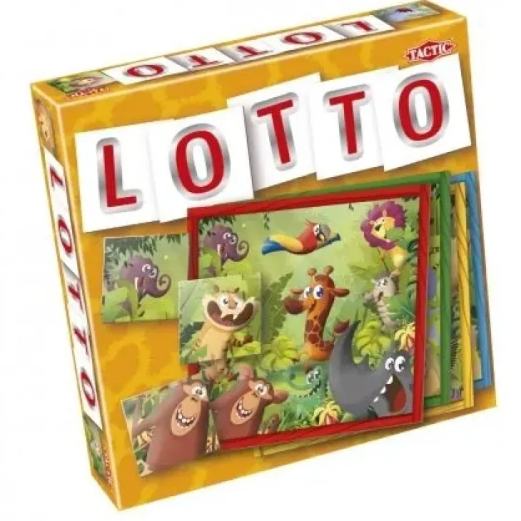 Lotto viidakon eläimet
