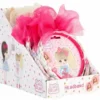 Lulu blush pinkki hiuspanta letillä