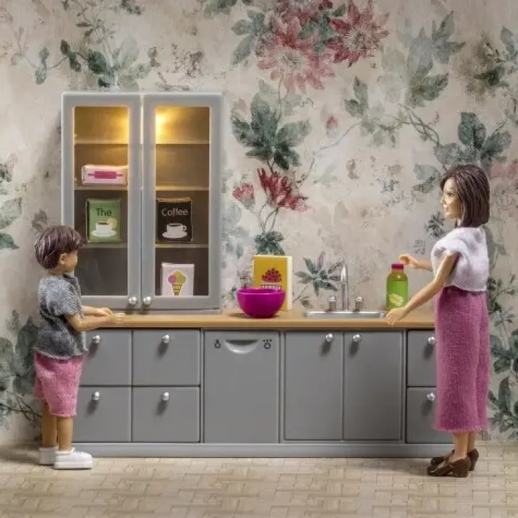 Lundby keittiökaapisto harmaa