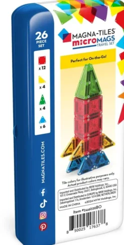 Magna-tiles micromags matkasetti