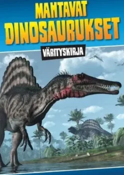 Mahtavat dinosaurukset värityskirja