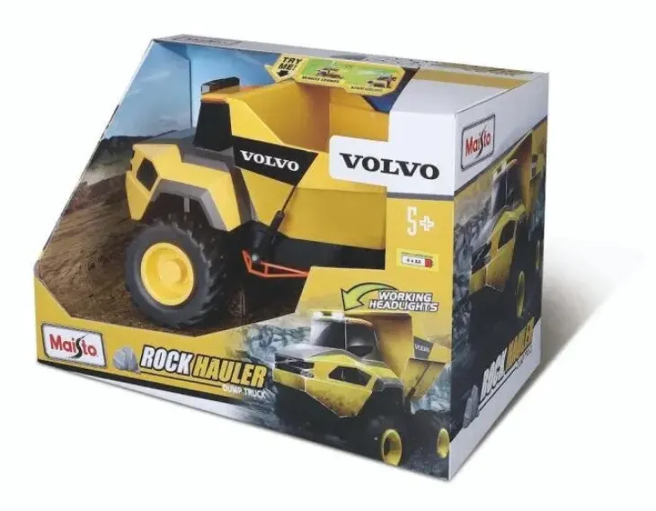 Maisto volvo rock hauler työkone 30 cm