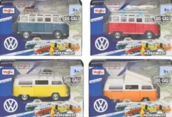 Maisto vw samba pakettiauto