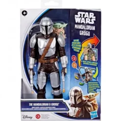 mandolorian ja grogu äänillä 27,9 cm