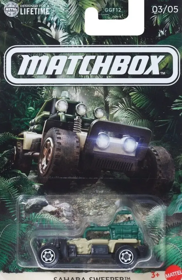 Matchbox sahara sweeper