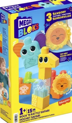 Mega bloks rock n rattle safari