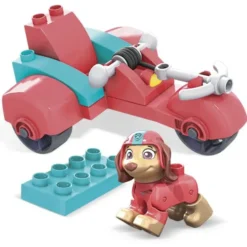 Mega bloks ryhmä hau lilli ja ajoneuvo