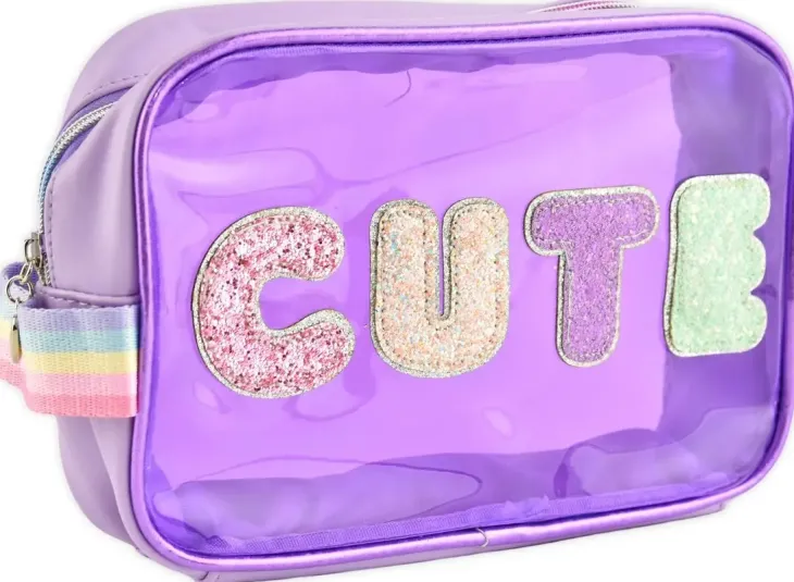 Meikkipussi cute violetti 24cm
