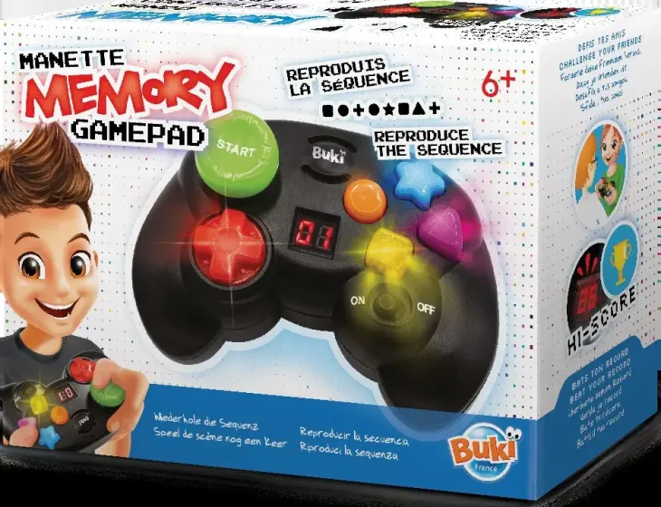 Memory gamepad