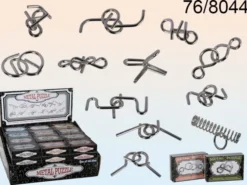 Metal puzzle pieni pulmapeli 7 cm
