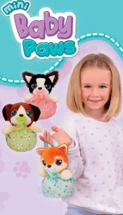 Mini baby paws koira pehmo