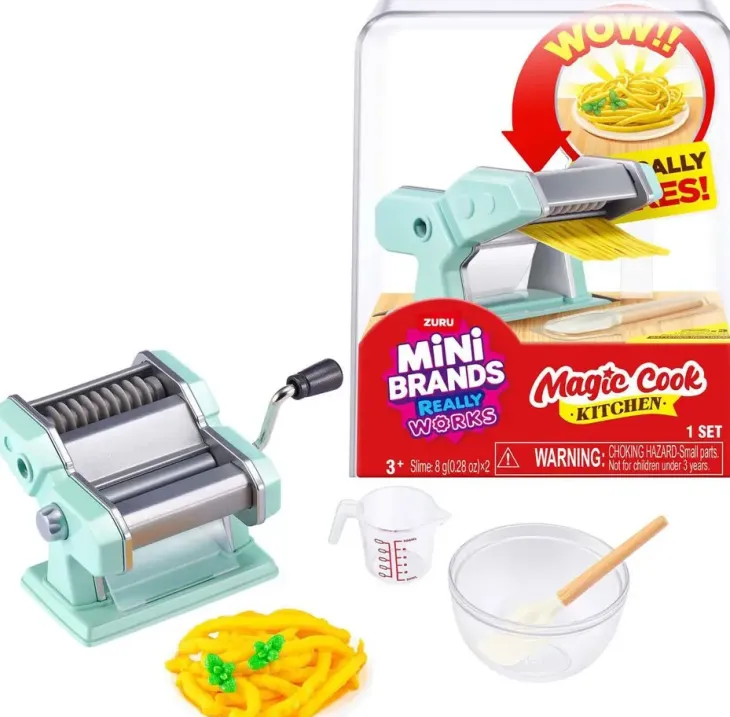 Mini brands magic cook pastakone