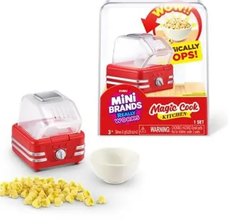 Mini brands magic cook popcornkone