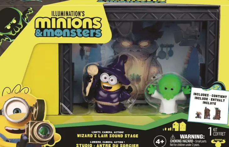 Minions monsters mummy temple stage set