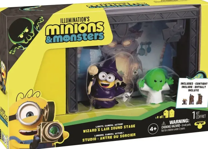 Minions monsters mummy temple stage set
