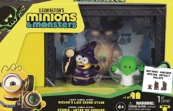 Minions monsters wizards lair stage set