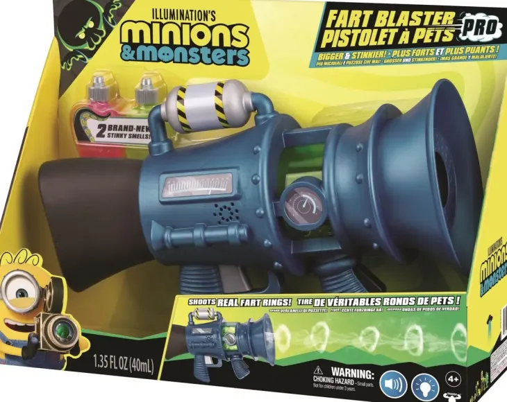 Minions 3 supreme fartblaster pierupyssy