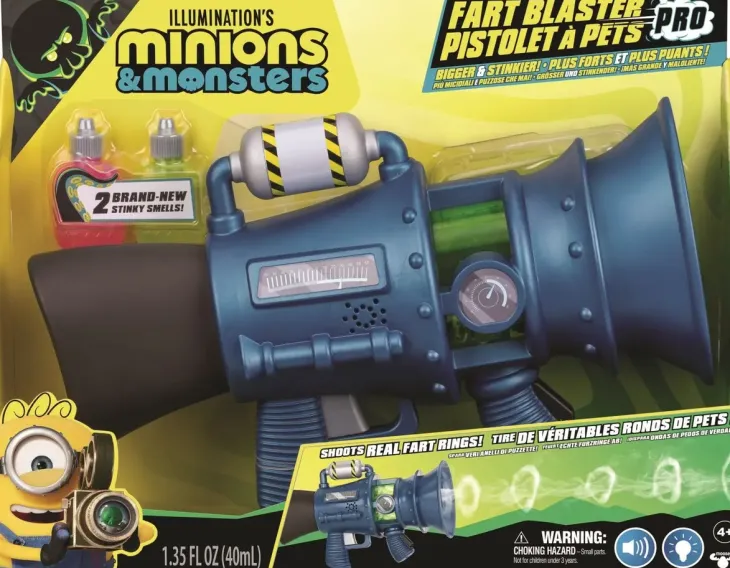 Minions 3 supreme fartblaster pierupyssy