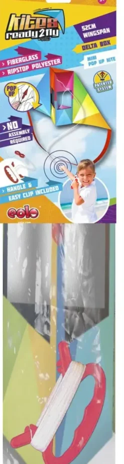 Mini popup nylon leija