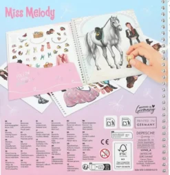 Miss melody dress me up tarrakirja