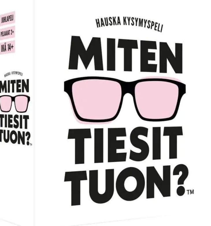 Miten tiesit tuon? kysymyspeli