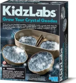 4m kidzlabs kasvata kristalligeodeja