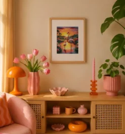 Mnz numeromaalaus flamingos