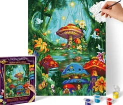 Mnz numeromaalaus magic mushroom village