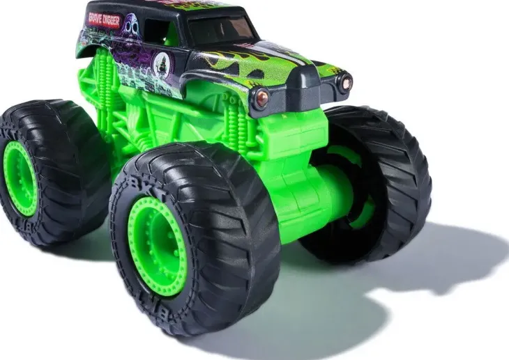 Monster jam 1:43 glowing light 2 pack