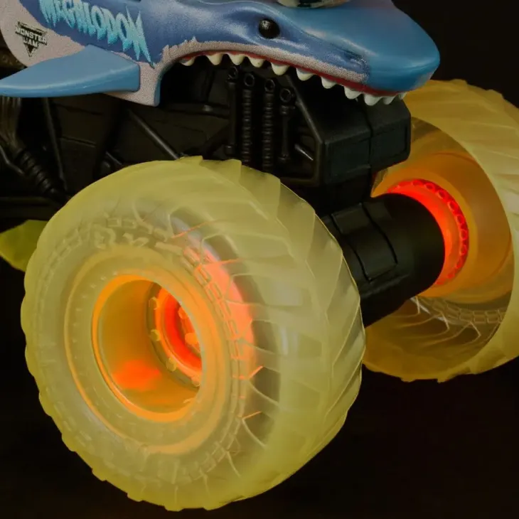 Monster jam 1:43 glowing light 2 pack