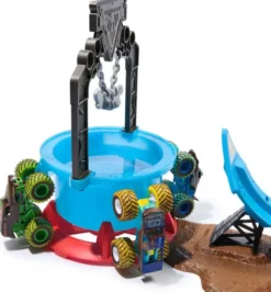Monster jam mud blasters dunk tank